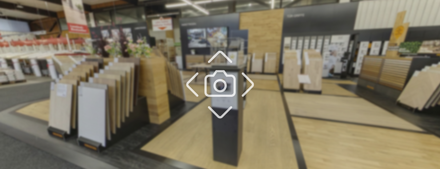 Blick in den Verkaufsraum zur 360° Rundsicht
